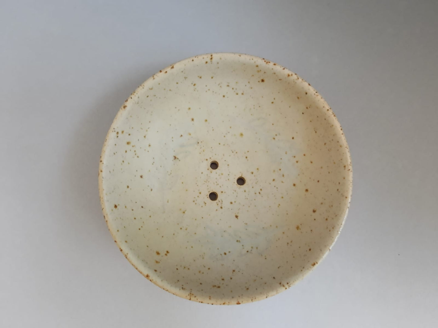 Soap Plate in Pyrite Sandstone - Handmade in France
