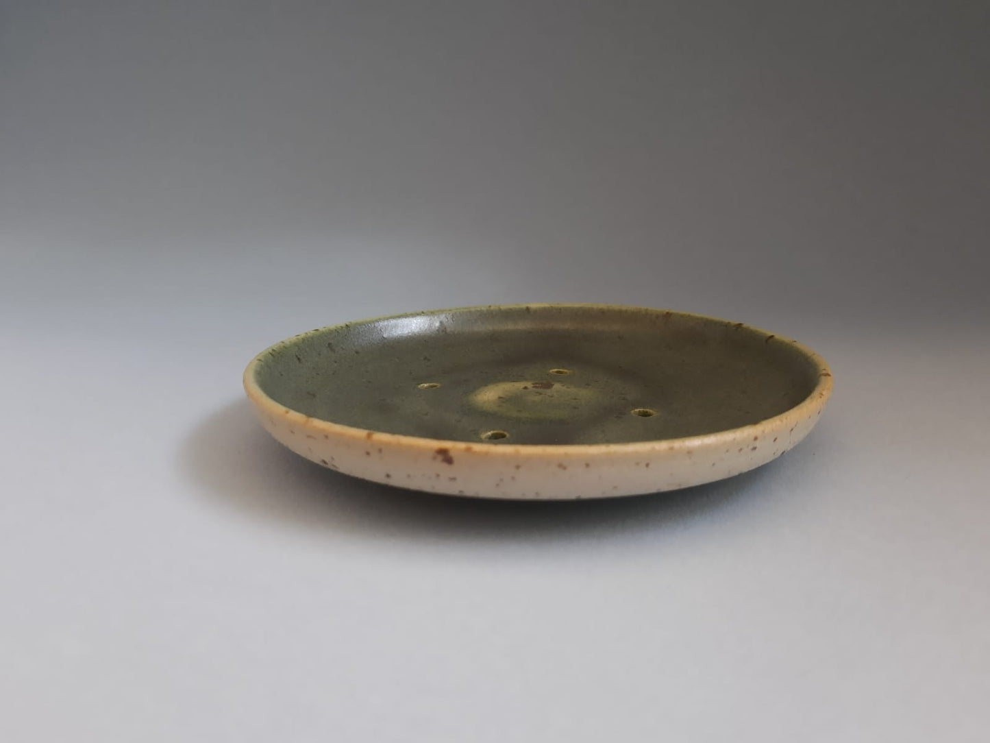 Soap Plate in Pyrite Sandstone - Handmade in France