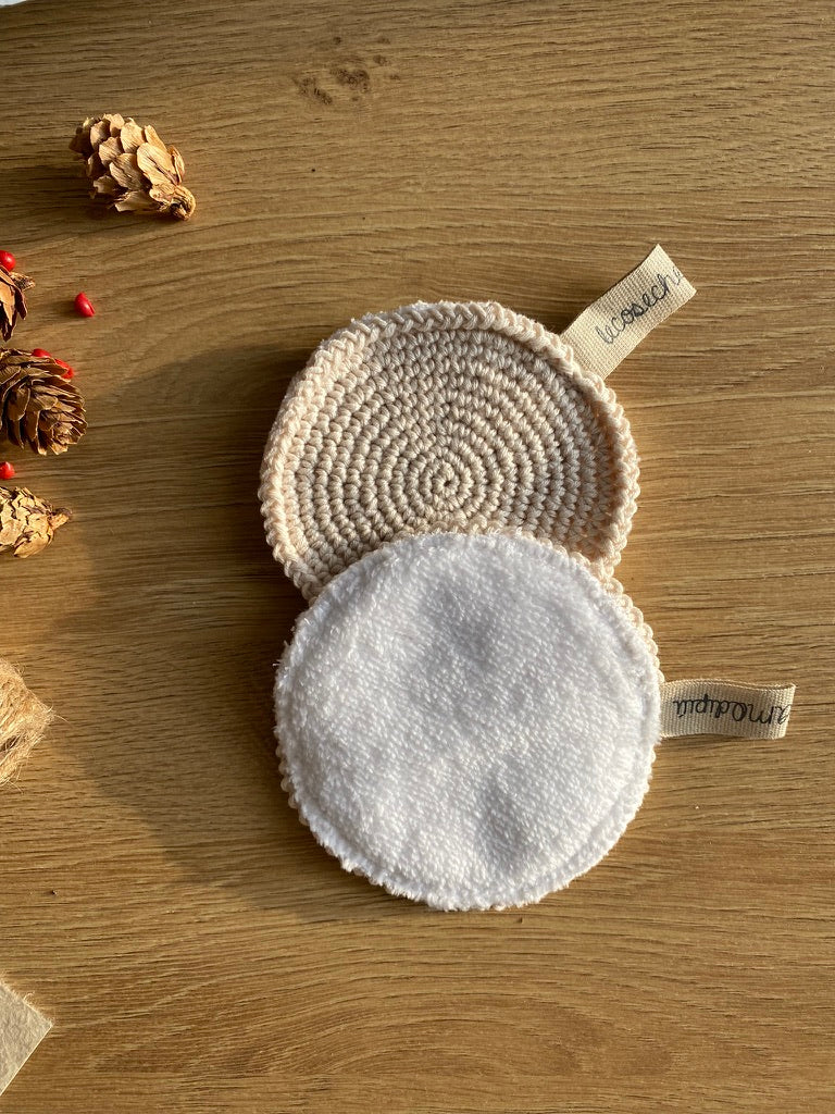 2 Crochet Wipes Handmade in Italy
